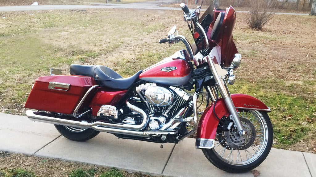 2002-2016 Harley Davidson Ultra Glide 1"-2" Lowering Kit-Lowering Kits-HellBend Custom Cycles