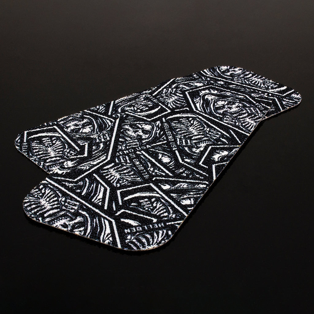 Hellbend Premium USA made Jessup Grip Tape 2pc - Coffin-Apparel, Goods, & Gear-HellBend Custom Cycles