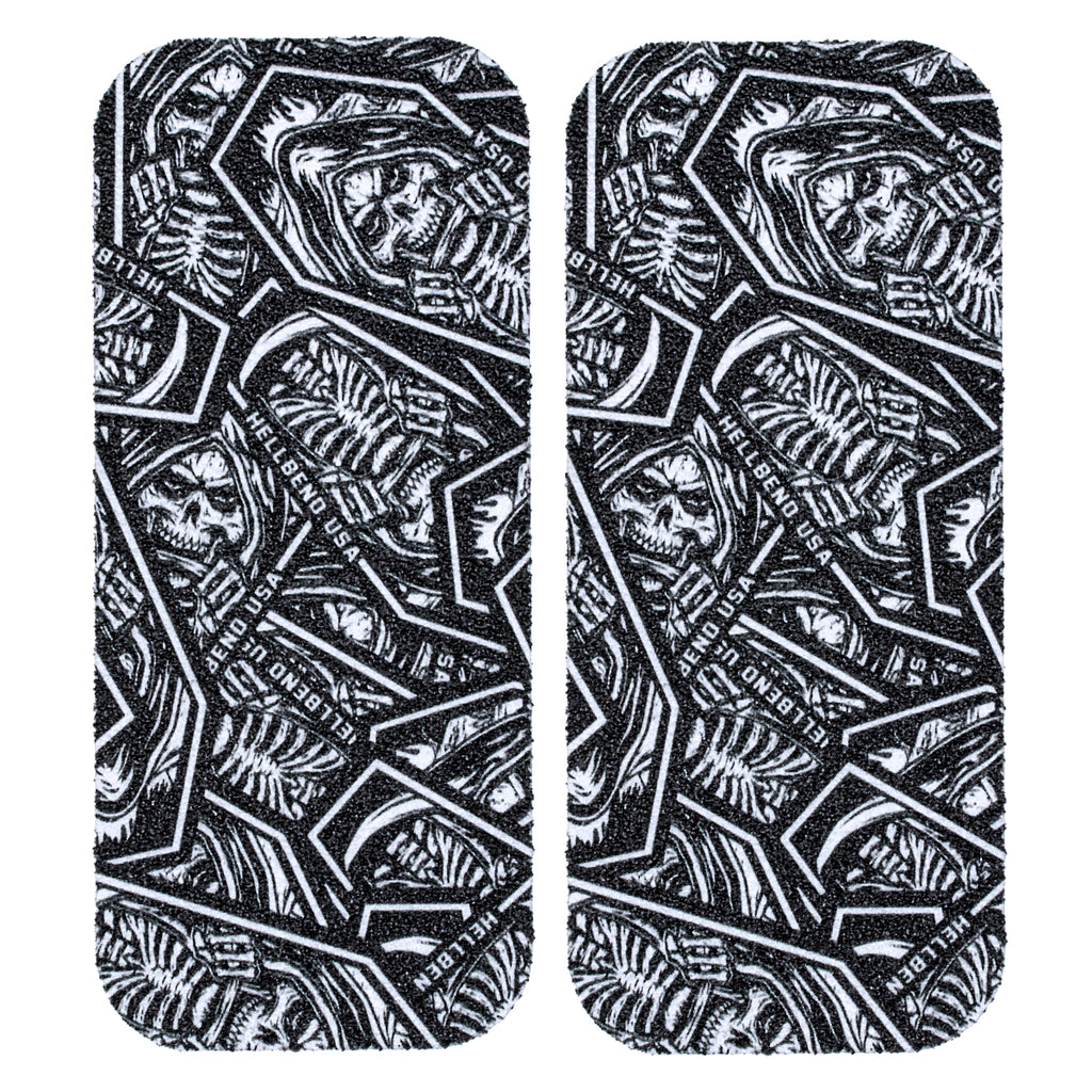 Hellbend Premium USA made Jessup Grip Tape 2pc - Coffin-Apparel, Goods, & Gear-HellBend Custom Cycles