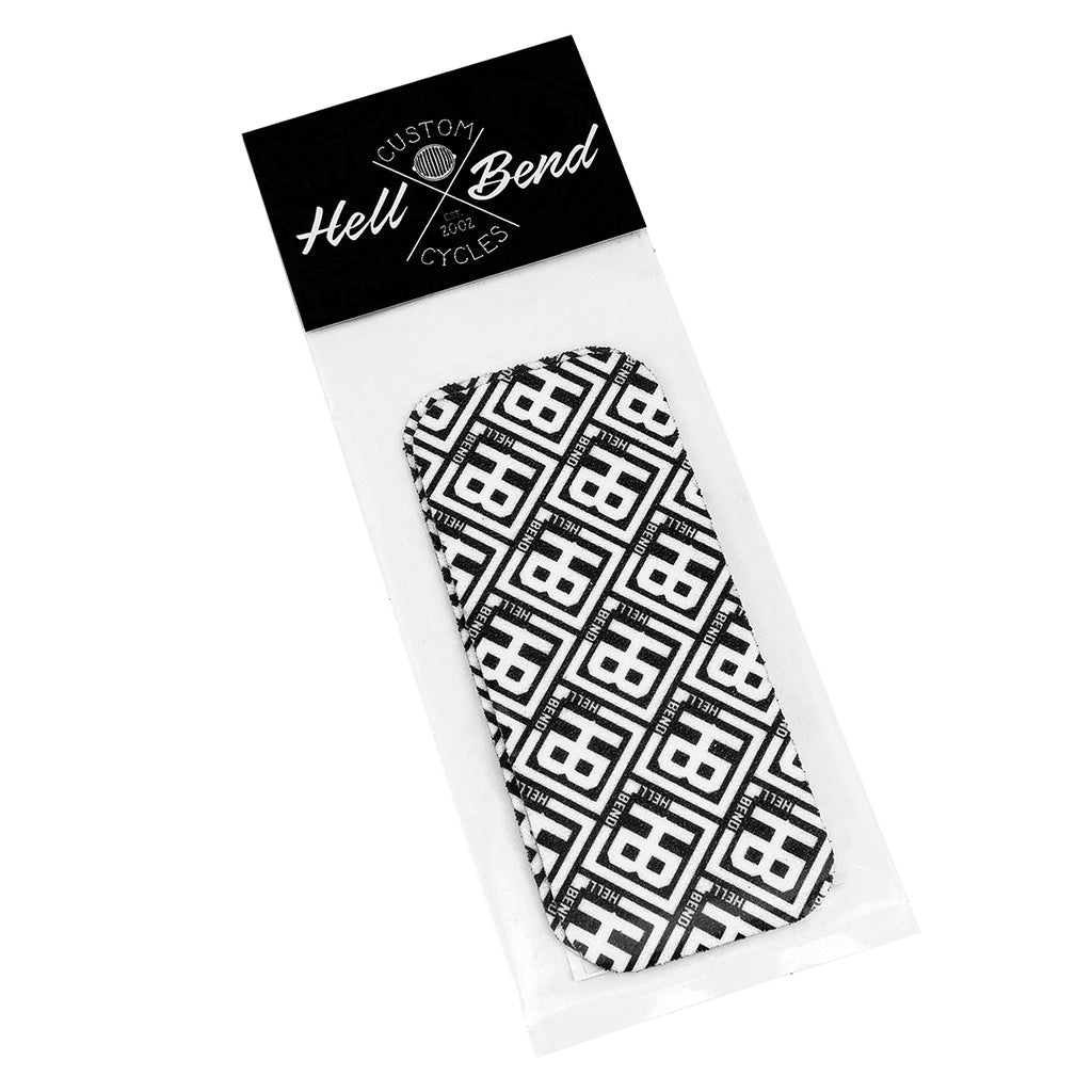 Hellbend Premium USA made Jessup Grip Tape 2pc - HB Logo-Apparel, Goods, & Gear-HellBend Custom Cycles
