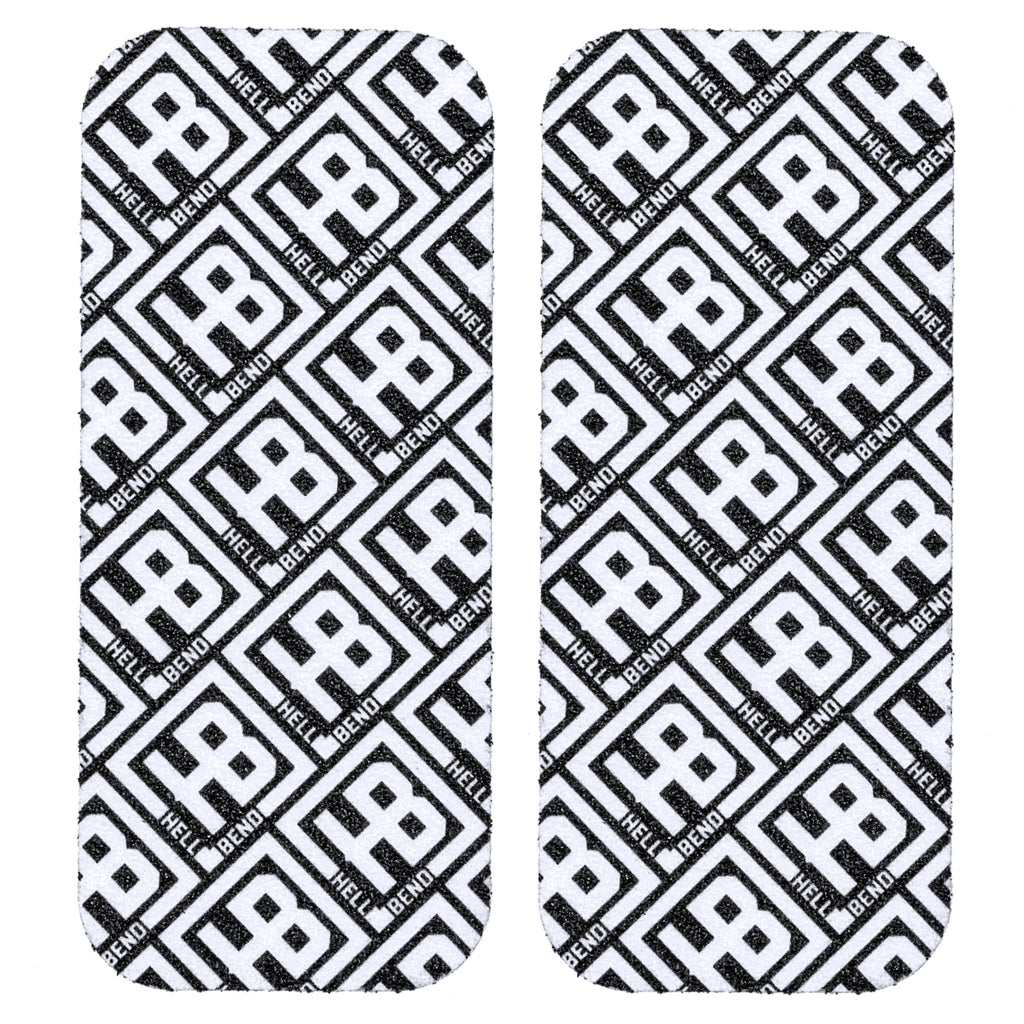 Hellbend Premium USA made Jessup Grip Tape 2pc - HB Logo-Apparel, Goods, & Gear-HellBend Custom Cycles