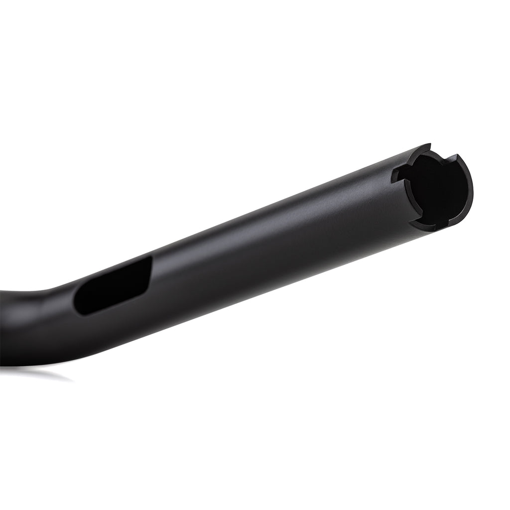 1" Diameter Matte Finish Low Tracker Handlebar for All Harley Davidson Throttle-by-Wire Models-Bars & Risers-HellBend Custom Cycles