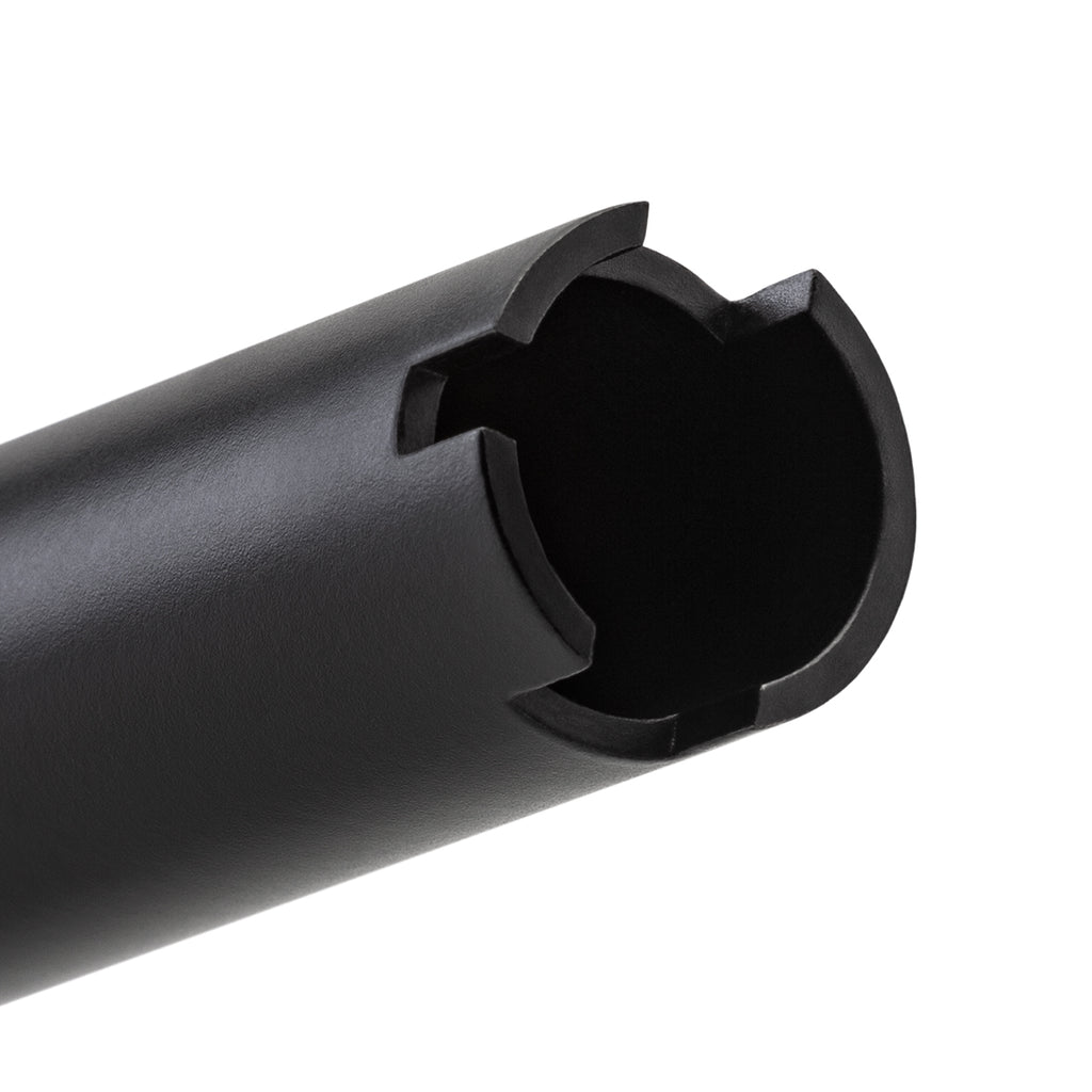 1" Diameter Matte Finish Low Tracker Handlebar for All Harley Davidson Throttle-by-Wire Models-Bars & Risers-HellBend Custom Cycles