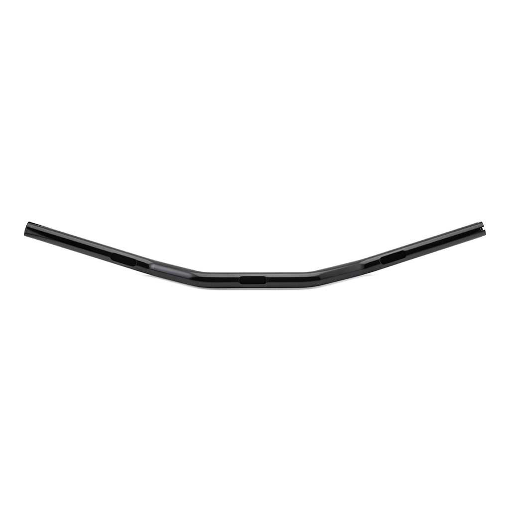 1" Diameter Gloss Finish Low Tracker Handlebar for All Harley Davidson Throttle-by-Wire Models-Bars & Risers-HellBend Custom Cycles