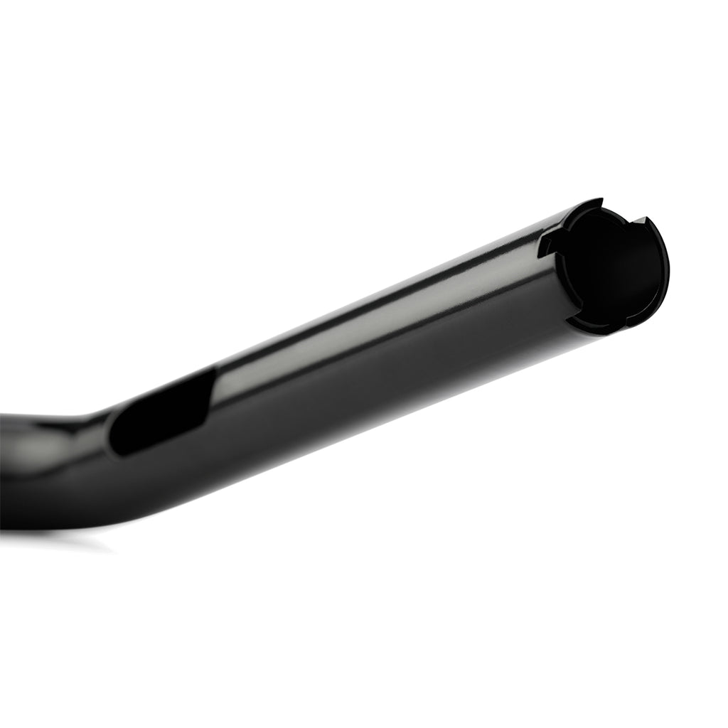 1" Diameter Gloss Finish Low Tracker Handlebar for All Harley Davidson Throttle-by-Wire Models-Bars & Risers-HellBend Custom Cycles