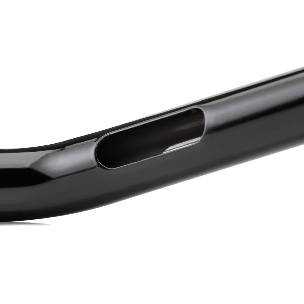 1" Diameter Gloss Finish Low Tracker Handlebar for All Harley Davidson Throttle-by-Wire Models-Bars & Risers-HellBend Custom Cycles