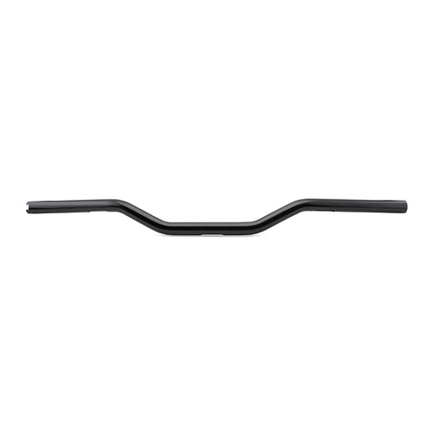 1" Diameter Gloss Finish Low Tracker Handlebar for All Harley Davidson Throttle-by-Wire Models-Bars & Risers-HellBend Custom Cycles