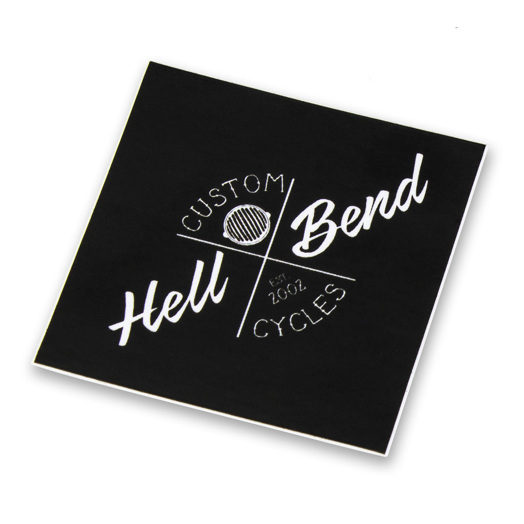 Hellbend Logo Design Sticker Set-Apparel, Goods, & Gear-HellBend Custom Cycles
