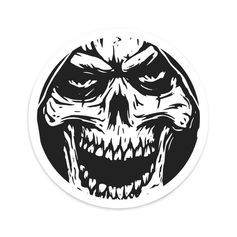 Hellbend Reaper 3" Embroidered Patch-Apparel, Goods, & Gear-HellBend Custom Cycles