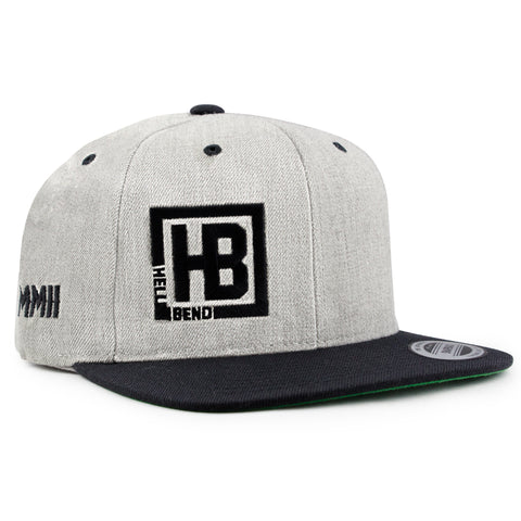 Hellbend Premium Snapback - MMII-Apparel, Goods, & Gear-HellBend Custom Cycles