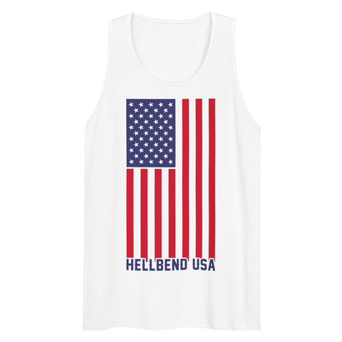 Hellbend Stars & Stripes Tank-Apparel, Goods, & Gear-HellBend Custom Cycles