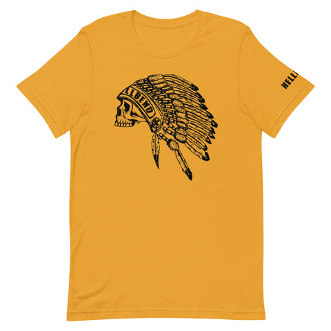 Hellbend Headdress Crew Shirt-Apparel, Goods, & Gear-HellBend Custom Cycles