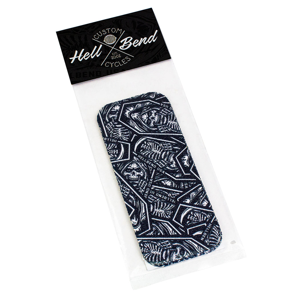 Hellbend Premium USA made Jessup Grip Tape 2pc - Coffin-Apparel, Goods, & Gear-HellBend Custom Cycles