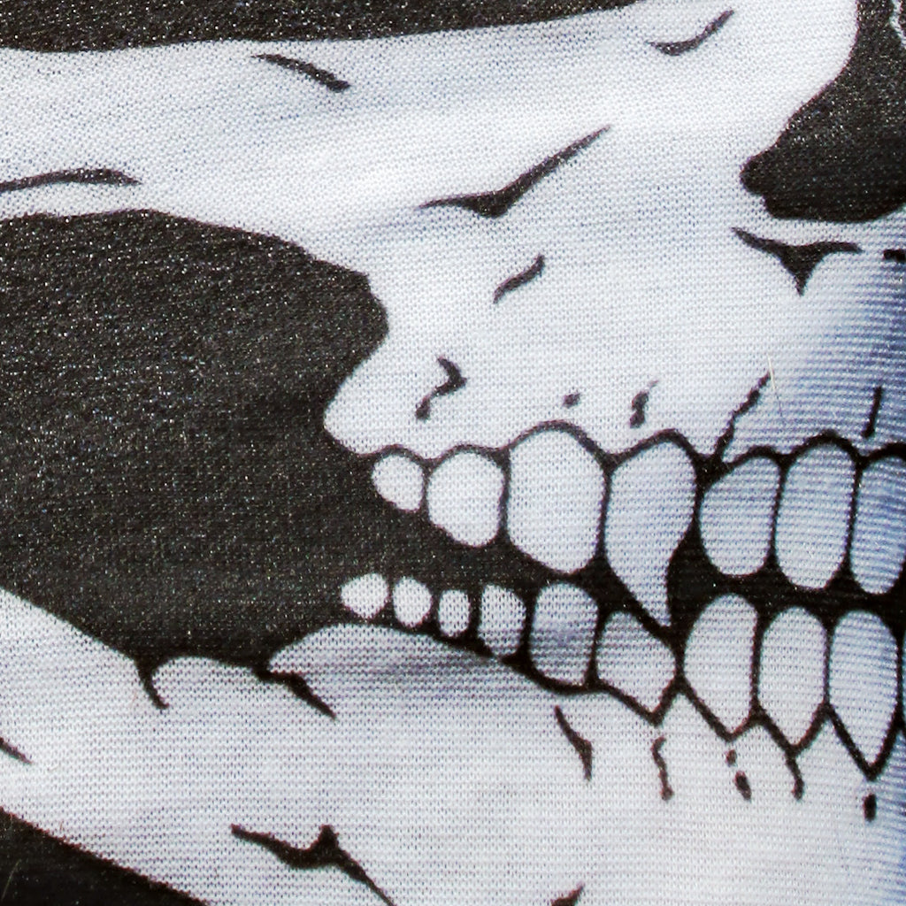 Skull Face Neck Sleeve-Apparel, Goods, & Gear-HellBend Custom Cycles