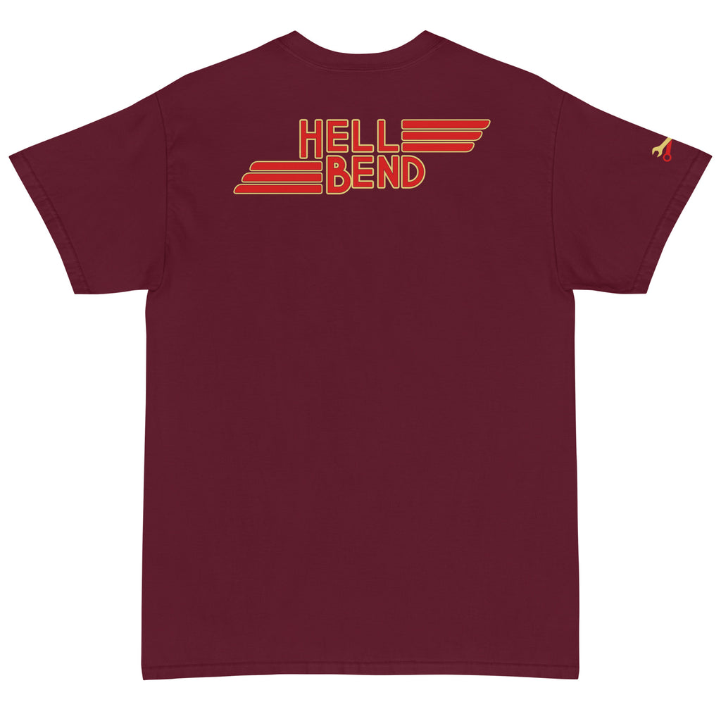 Hellbend Classic Crew Tee-Apparel, Goods, & Gear-HellBend Custom Cycles