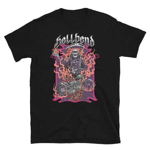 Hellbend Reaper's Hell Crew Shirt-Apparel, Goods, & Gear-HellBend Custom Cycles